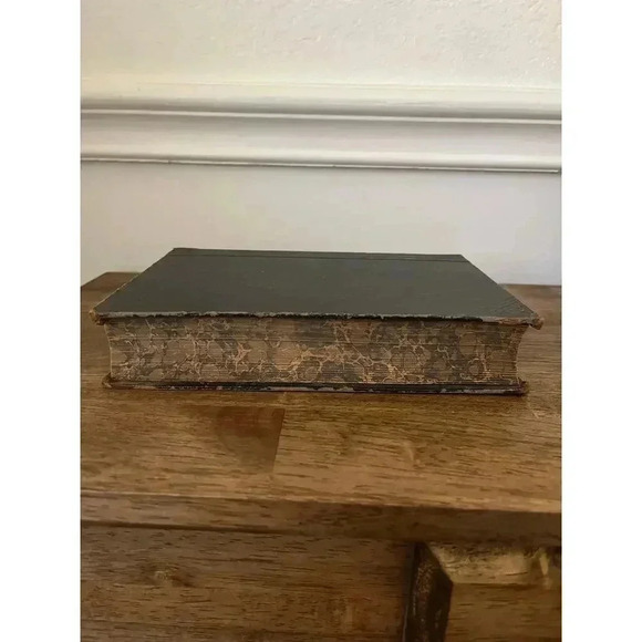 Vintage Leather Bound Book 1921 Denmark Store Nordiske Konversations Leksikon - Picture 5 of 8